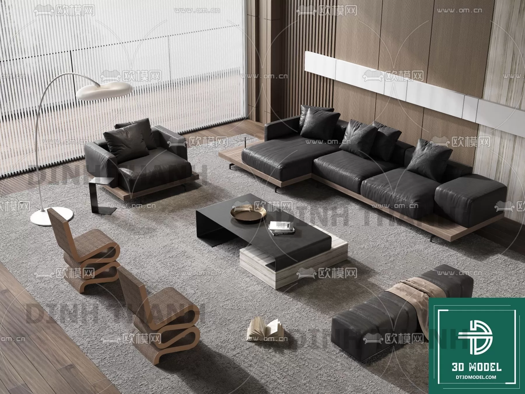 MINOTTI SOFA – 3D MODELS – 023