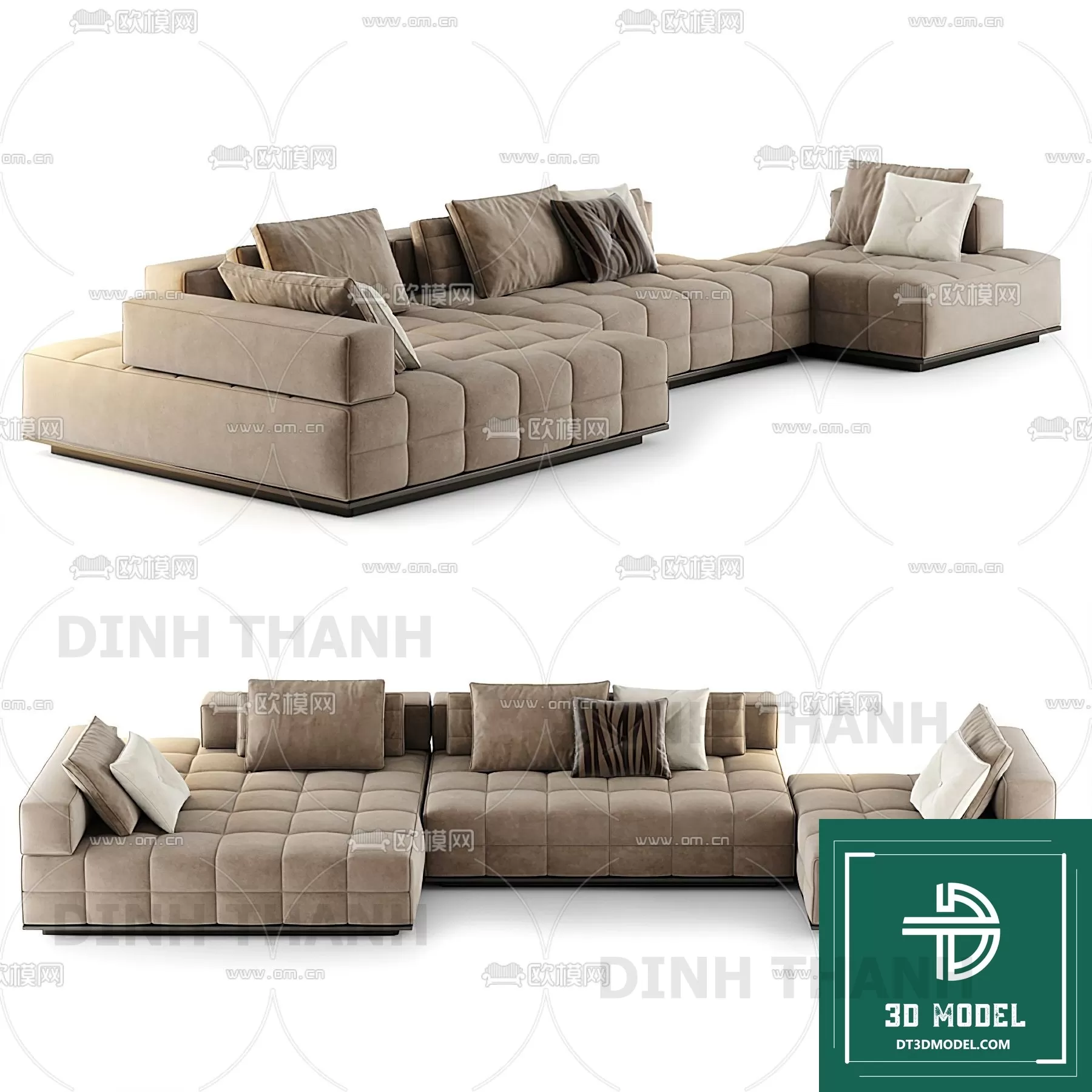 MINOTTI SOFA – 3D MODELS – 025