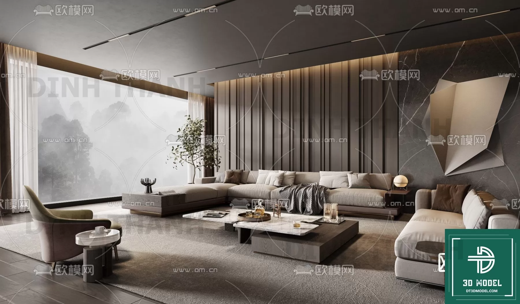 MINOTTI SOFA – 3D MODELS – 027