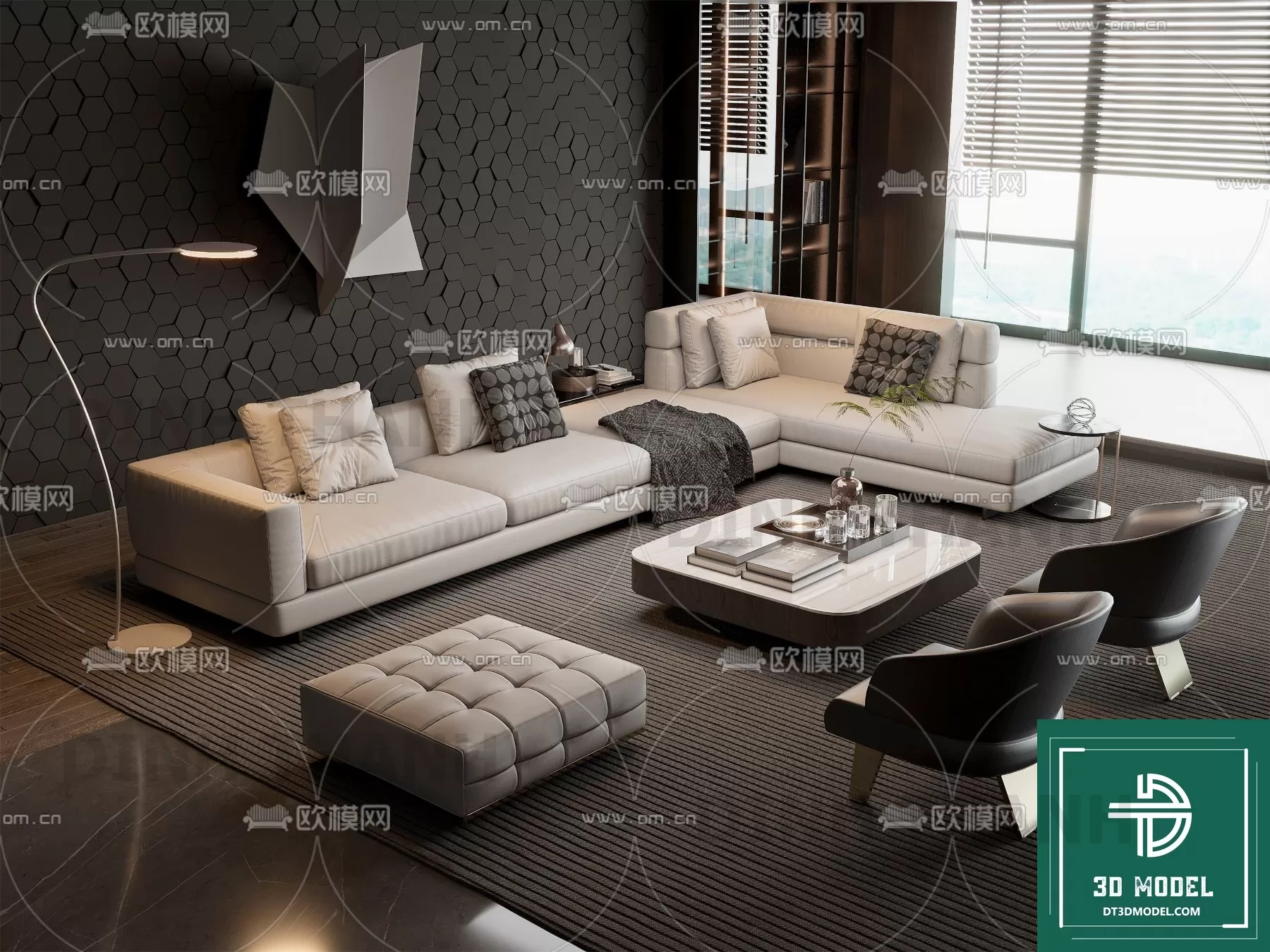 MINOTTI SOFA – 3D MODELS – 029