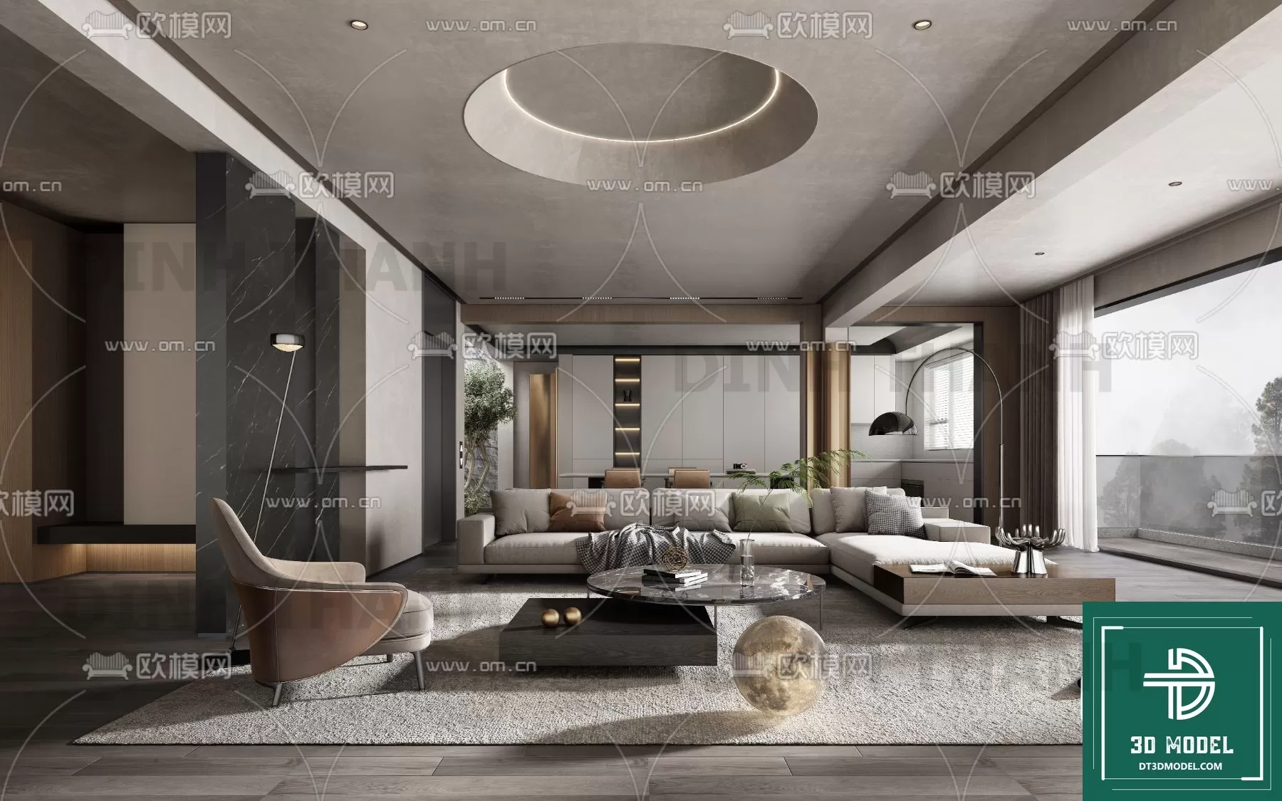 MINOTTI SOFA – 3D MODELS – 031