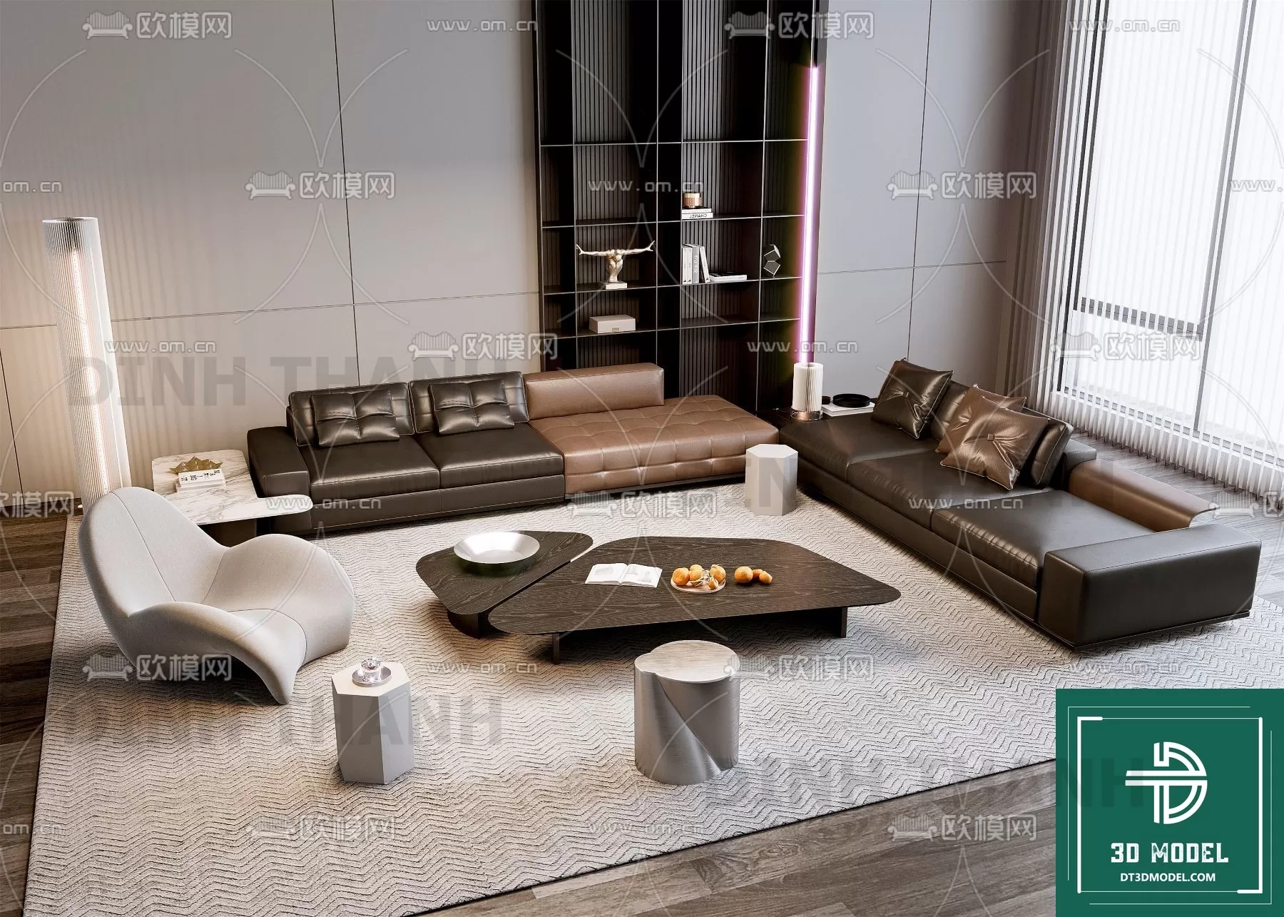 MINOTTI SOFA – 3D MODELS – 033