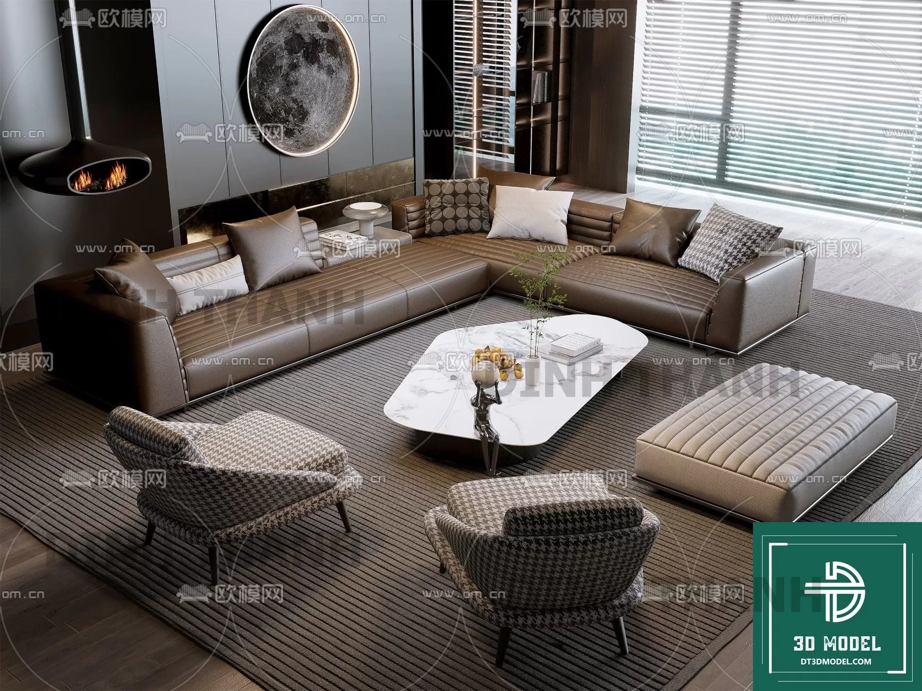 MINOTTI SOFA – 3D MODELS – 041