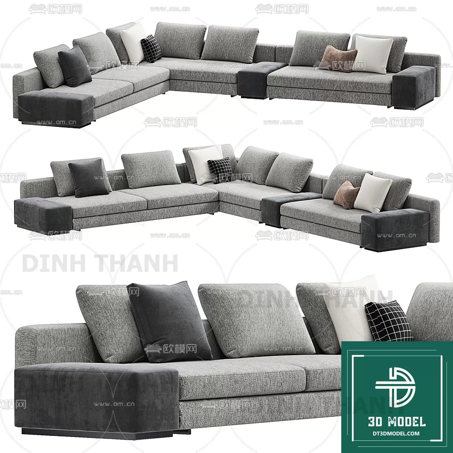 MINOTTI SOFA – 3D MODELS – 049
