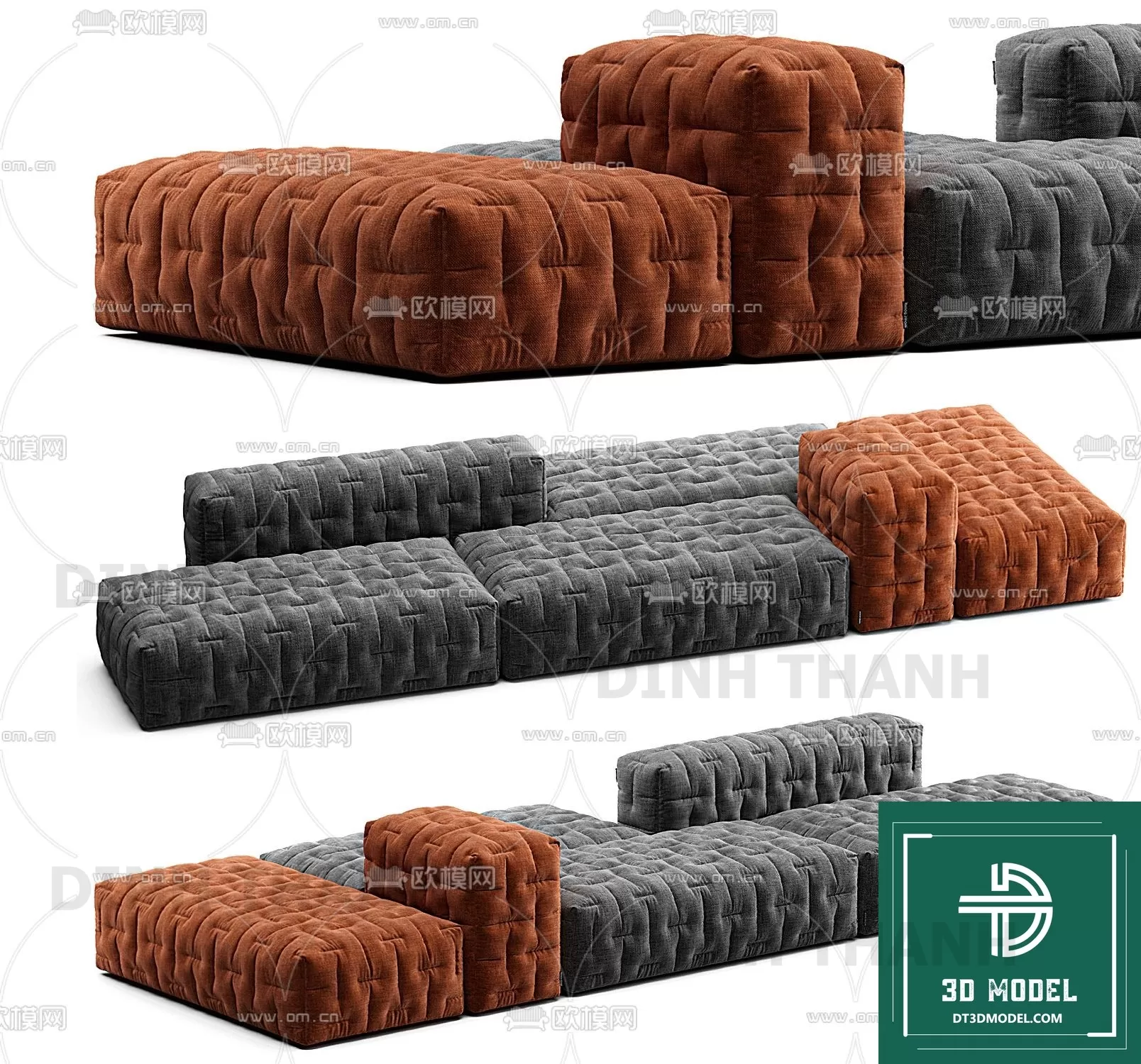 MINOTTI SOFA – 3D MODELS – 050