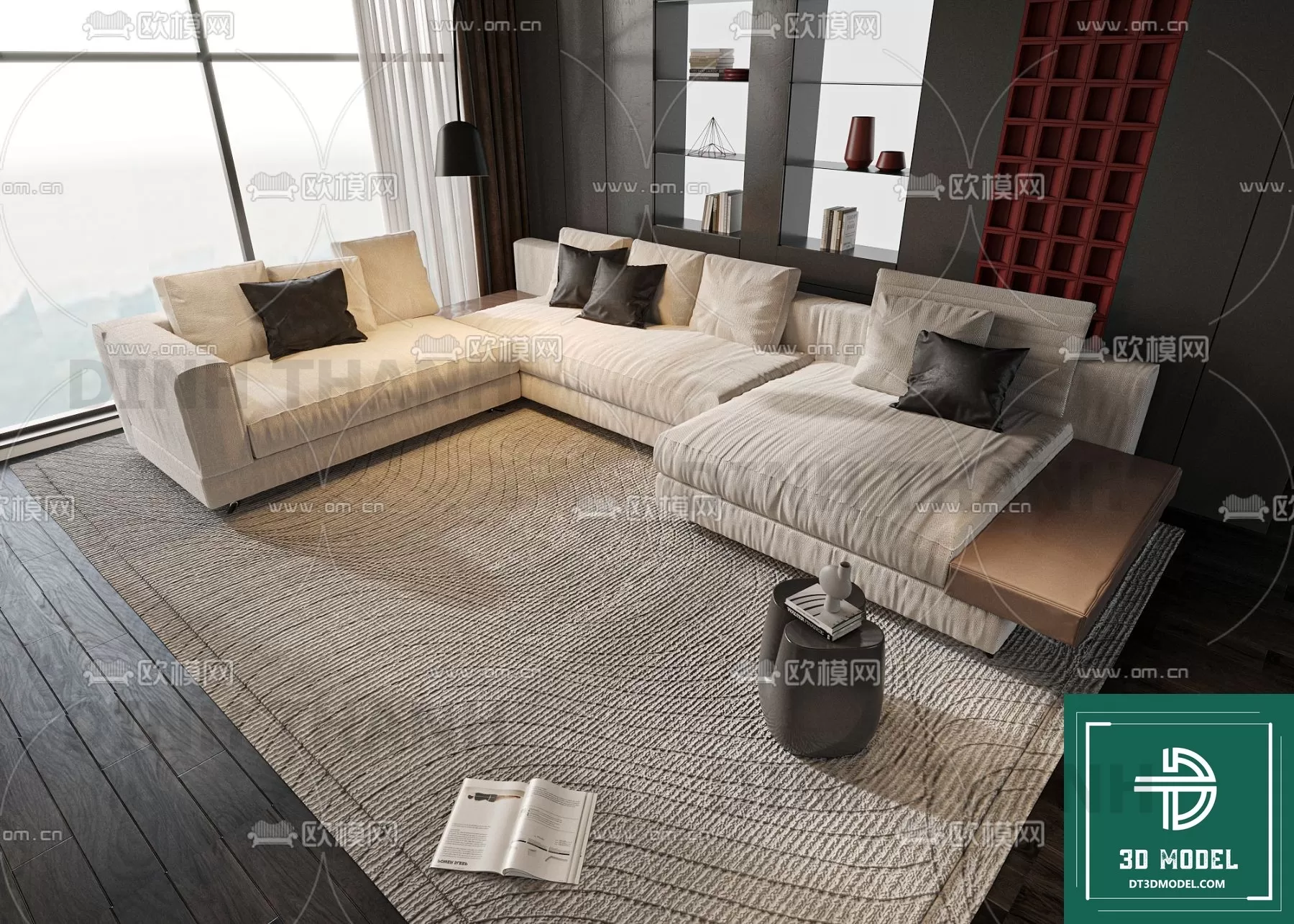 MINOTTI SOFA – 3D MODELS – 052