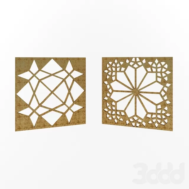 3D panel of Iranian decor 7 – 200183