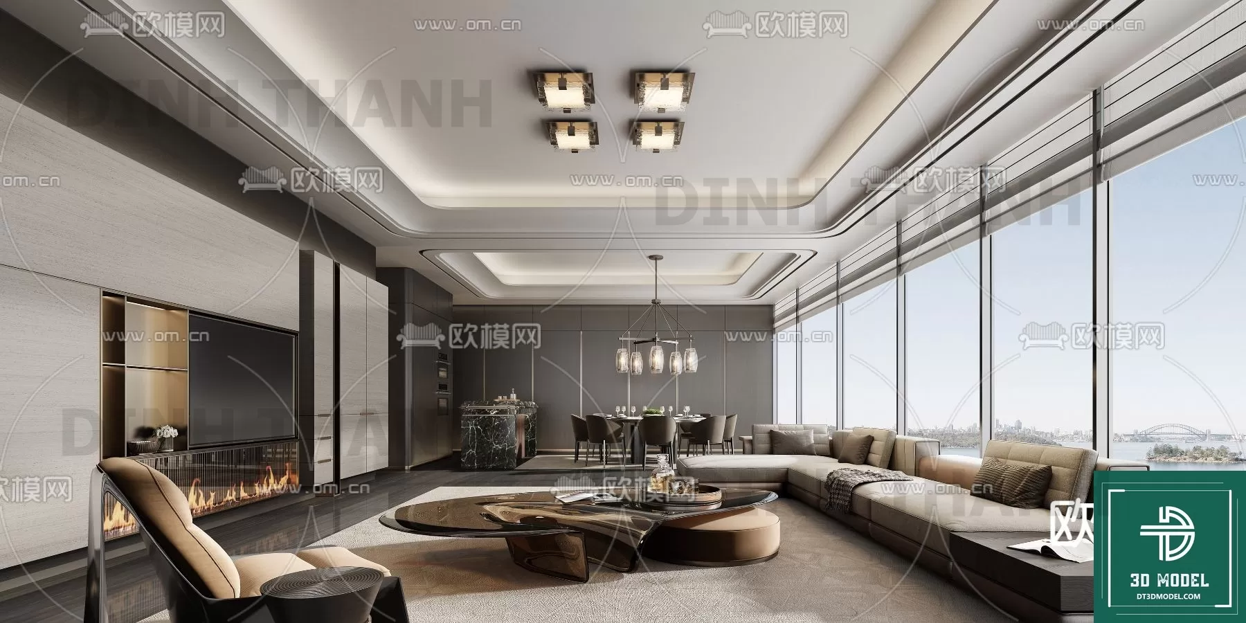 MINOTTI SOFA – 3D MODELS – 092