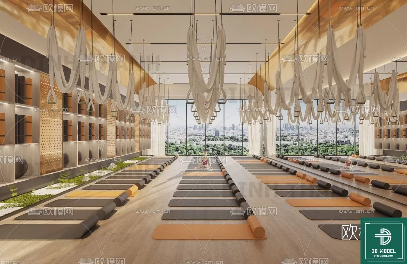 GYM – 3D MODELS – SCENES – 011