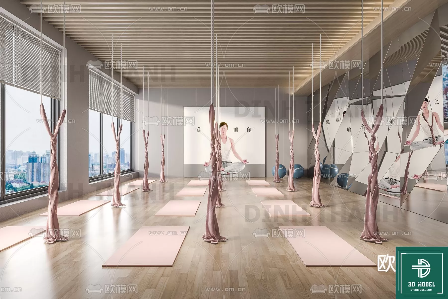 GYM – 3D MODELS – SCENES – 092