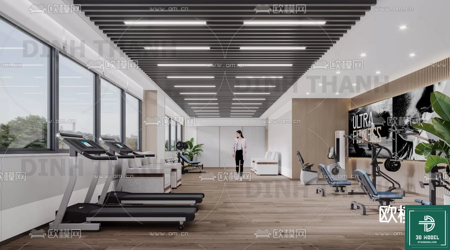 GYM – 3D MODELS – SCENES – 108
