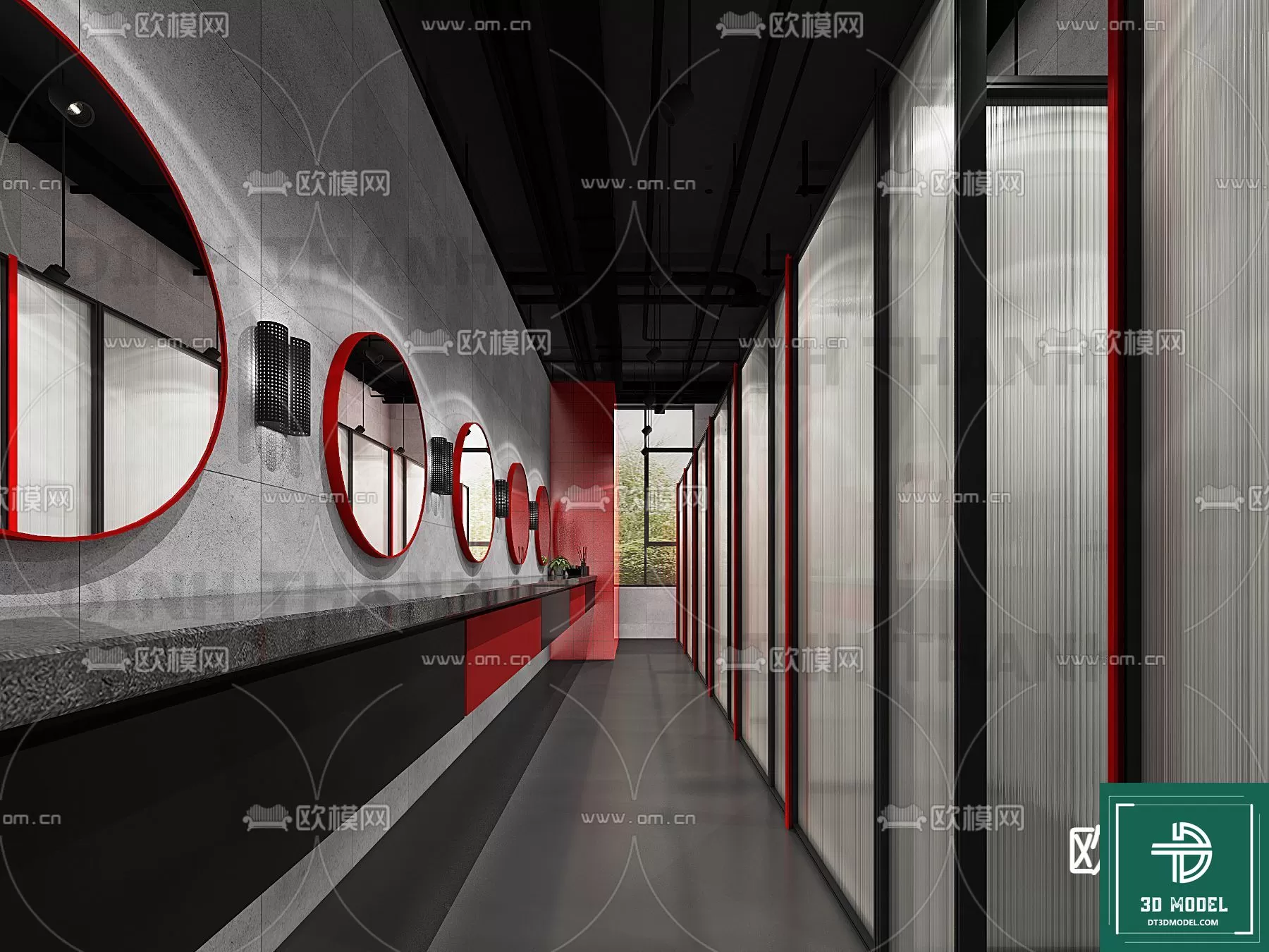 GYM – 3D MODELS – SCENES – 110