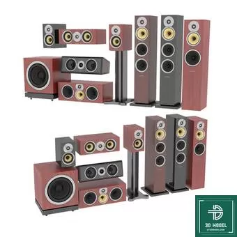 SOUND DEVICES – SPEAKER 3DMODEL – 002