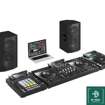 SOUND DEVICES – SPEAKER 3DMODEL – 009