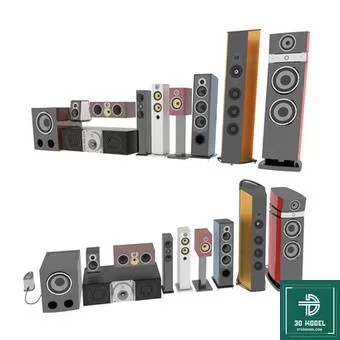 SOUND DEVICES – SPEAKER 3DMODEL – 018