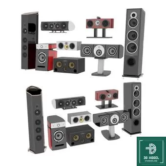 SOUND DEVICES – SPEAKER 3DMODEL – 019