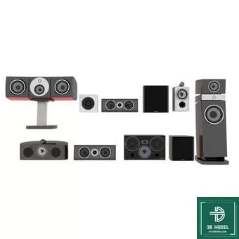 SOUND DEVICES – SPEAKER 3DMODEL – 021