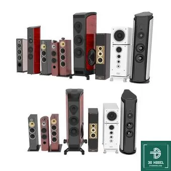 SOUND DEVICES – SPEAKER 3DMODEL – 022