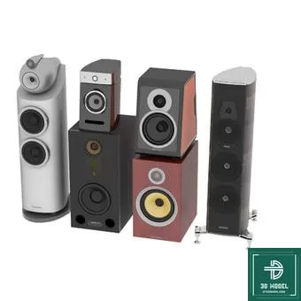 SOUND DEVICES – SPEAKER 3DMODEL – 026