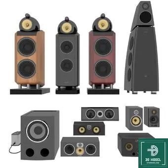 SOUND DEVICES – SPEAKER 3DMODEL – 027