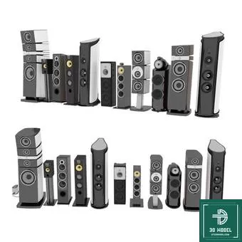 SOUND DEVICES – SPEAKER 3DMODEL – 028