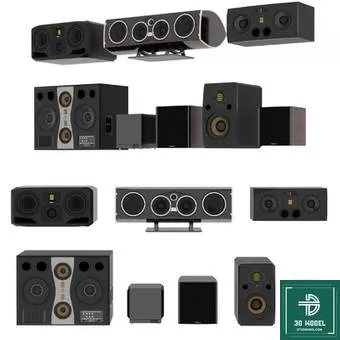 SOUND DEVICES – SPEAKER 3DMODEL – 029