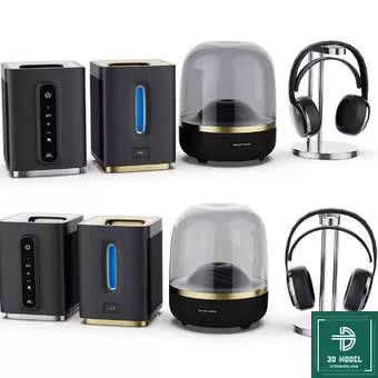 SOUND DEVICES – SPEAKER 3DMODEL – 047