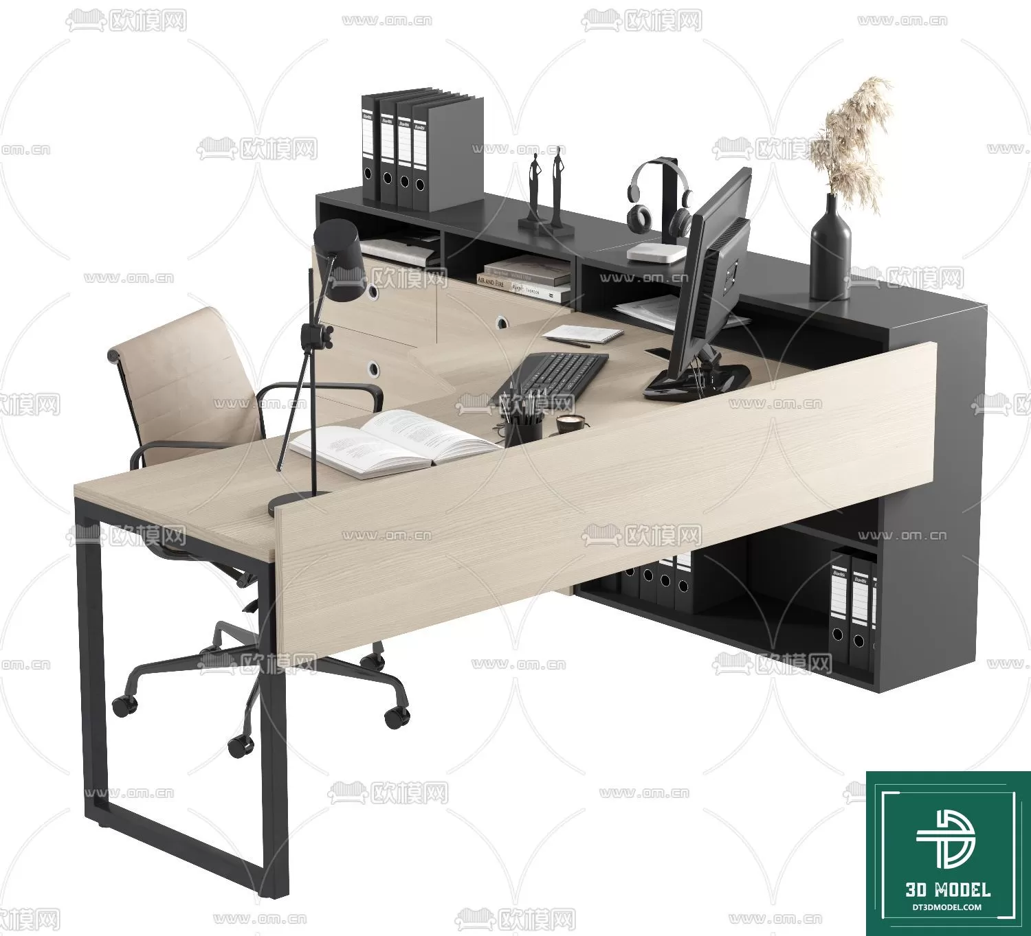 OFFICE TABLES – DESK 3DMODELS – 008