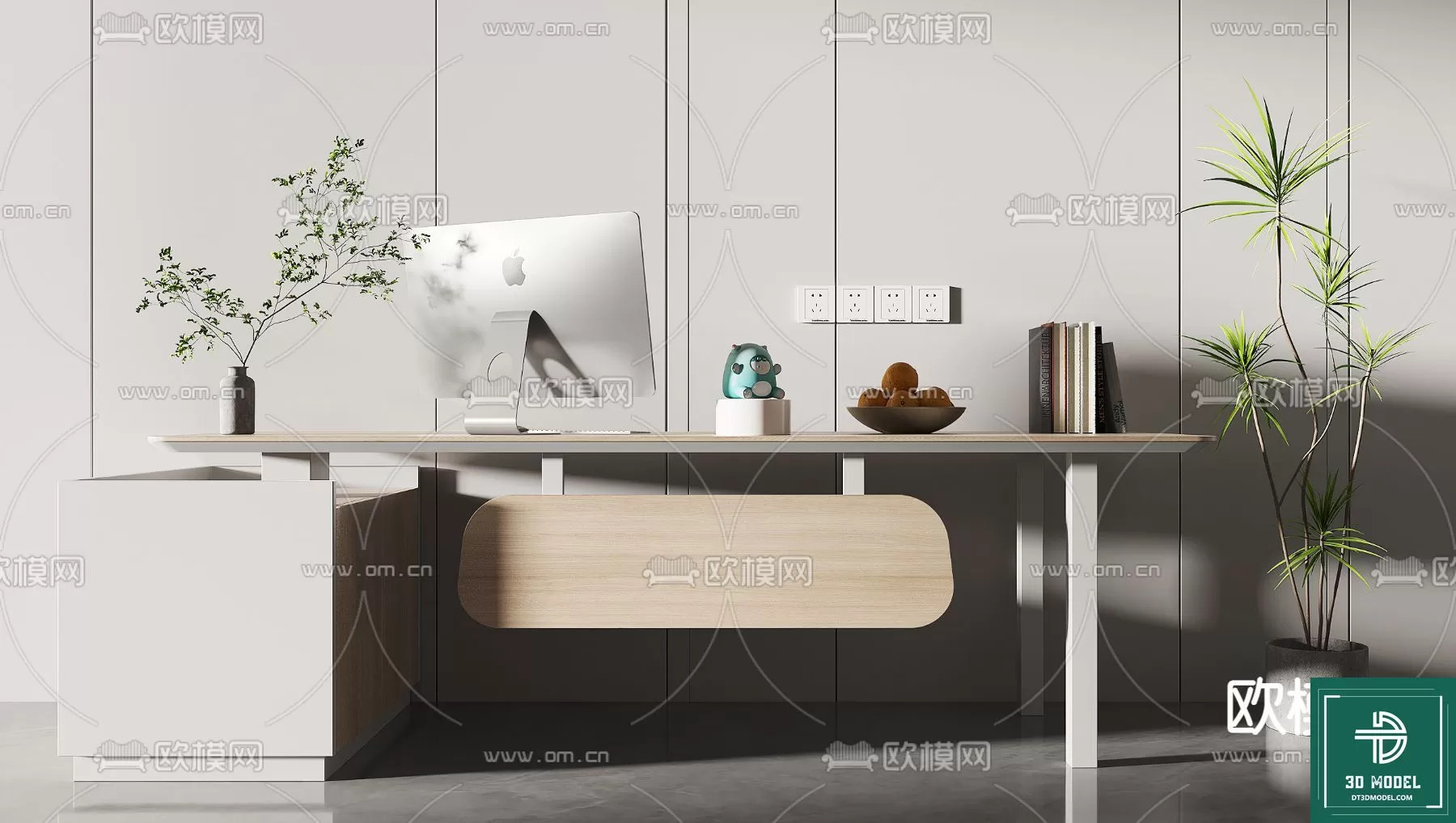 OFFICE TABLES – DESK 3DMODELS – 010