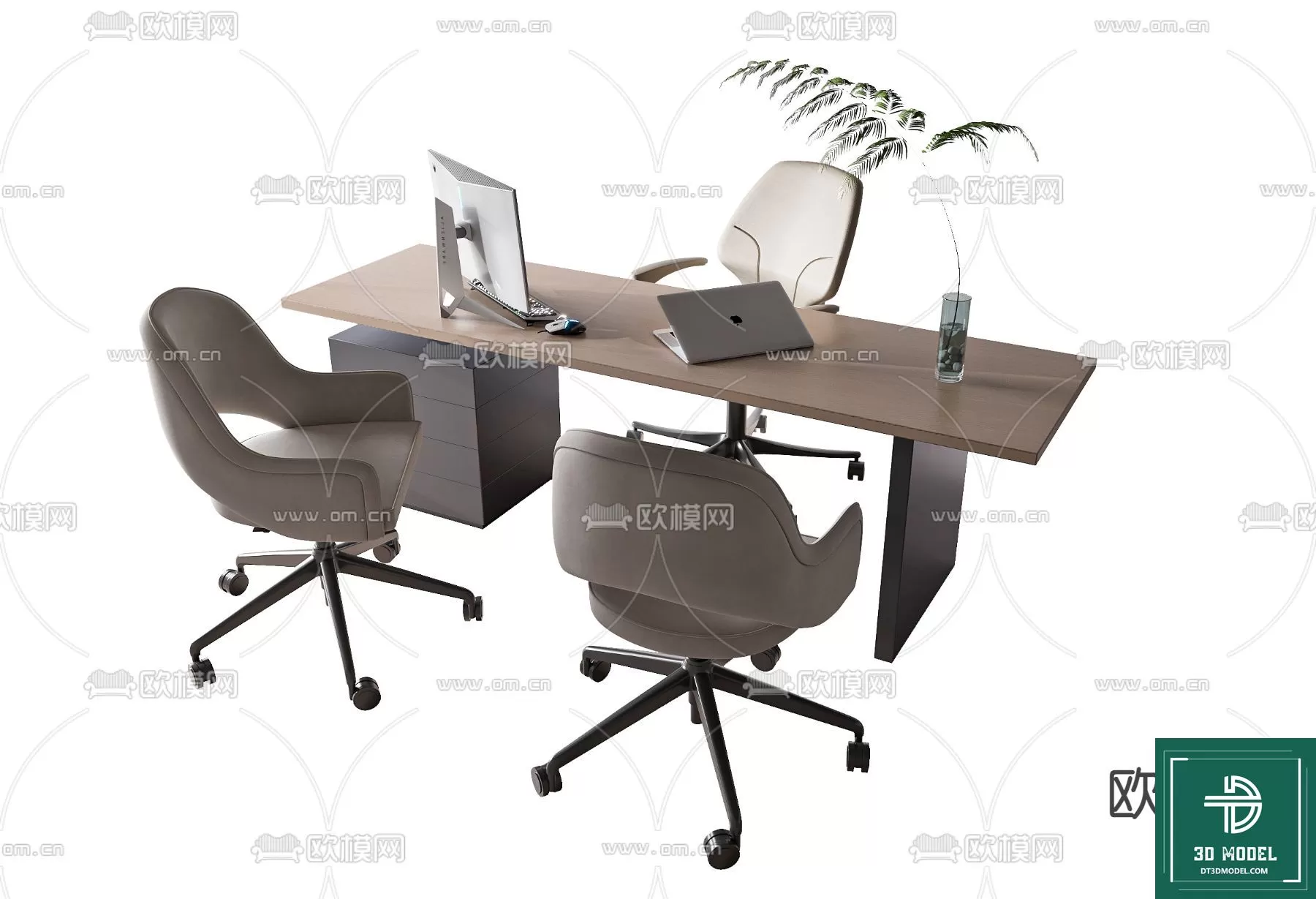 OFFICE TABLES – DESK 3DMODELS – 015