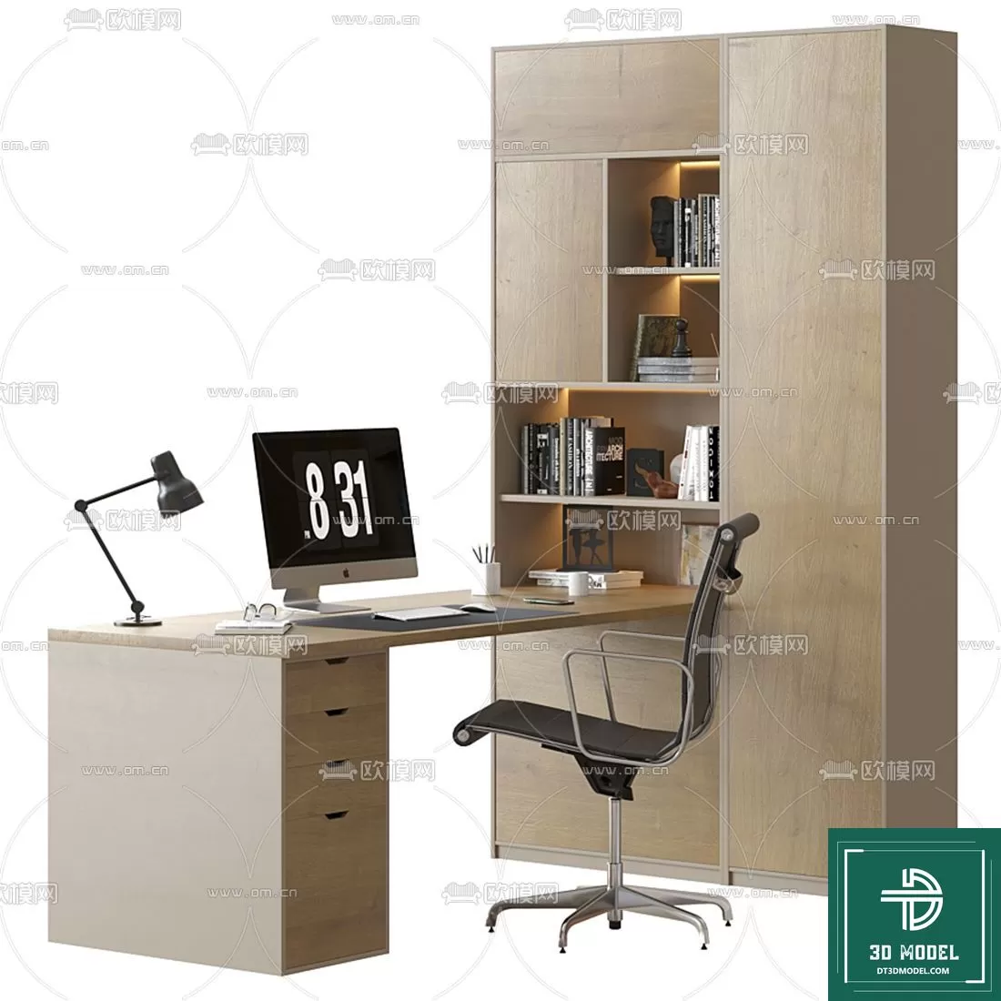 OFFICE TABLES – DESK 3DMODELS – 016