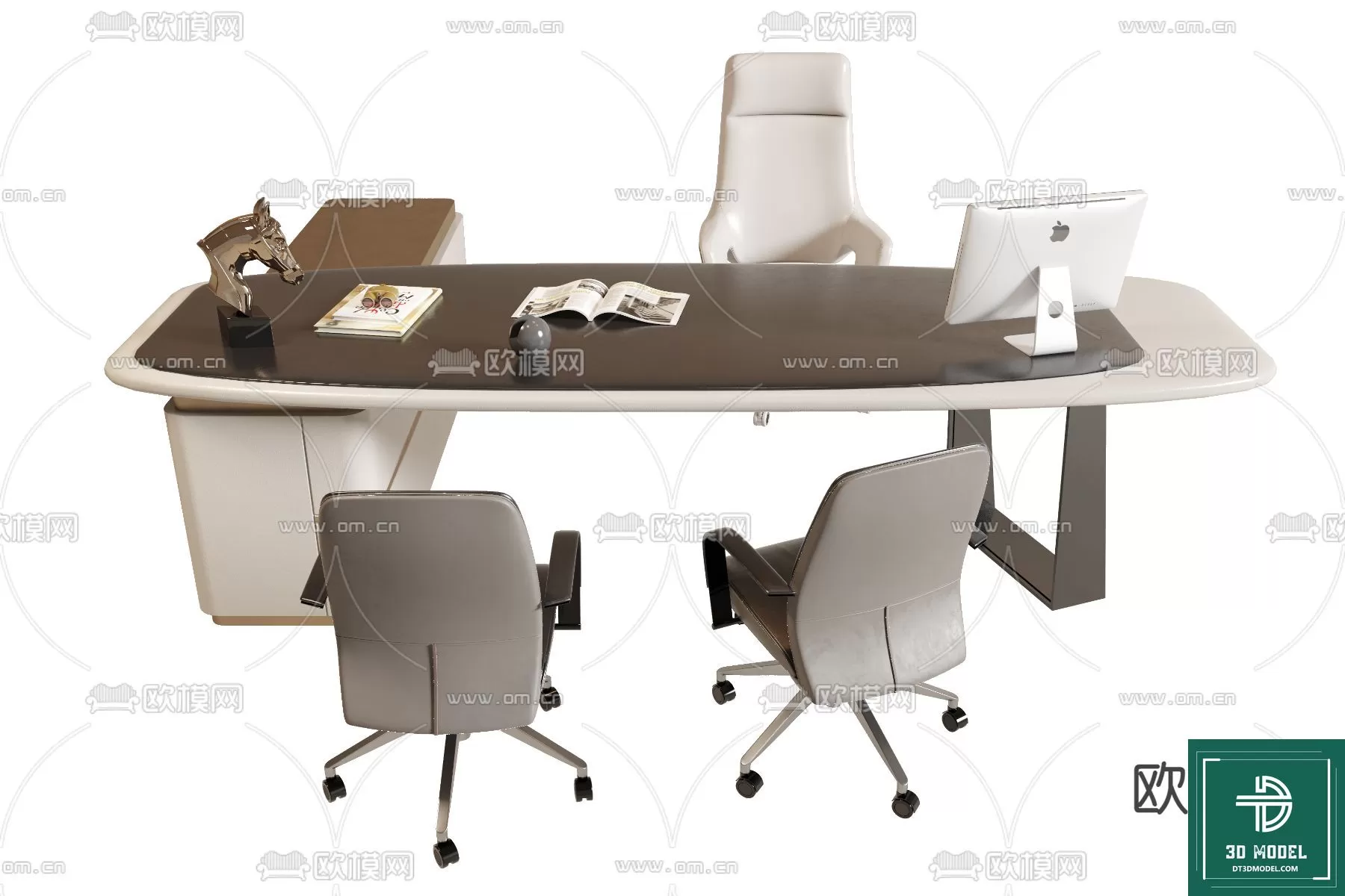 OFFICE TABLES – DESK 3DMODELS – 020