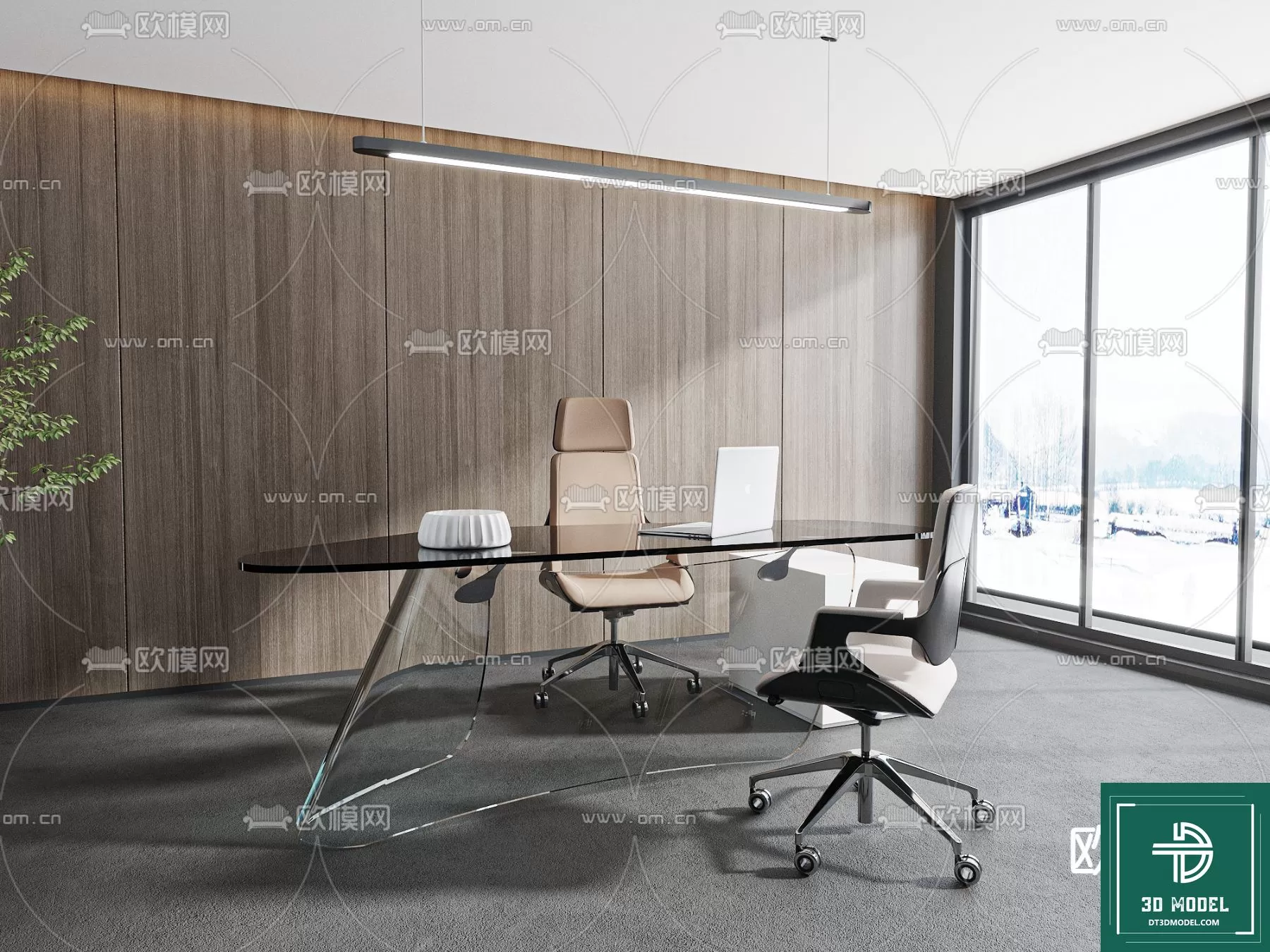 OFFICE TABLES – DESK 3DMODELS – 025