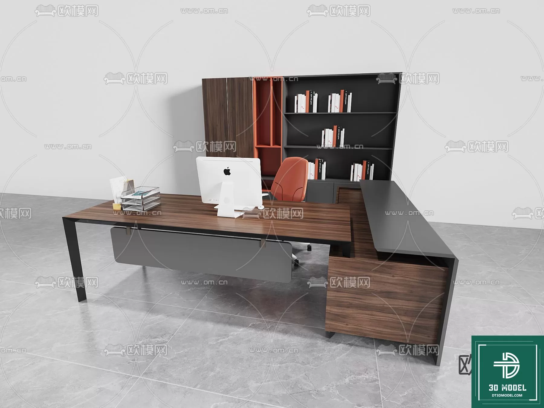 OFFICE TABLES – DESK 3DMODELS – 030