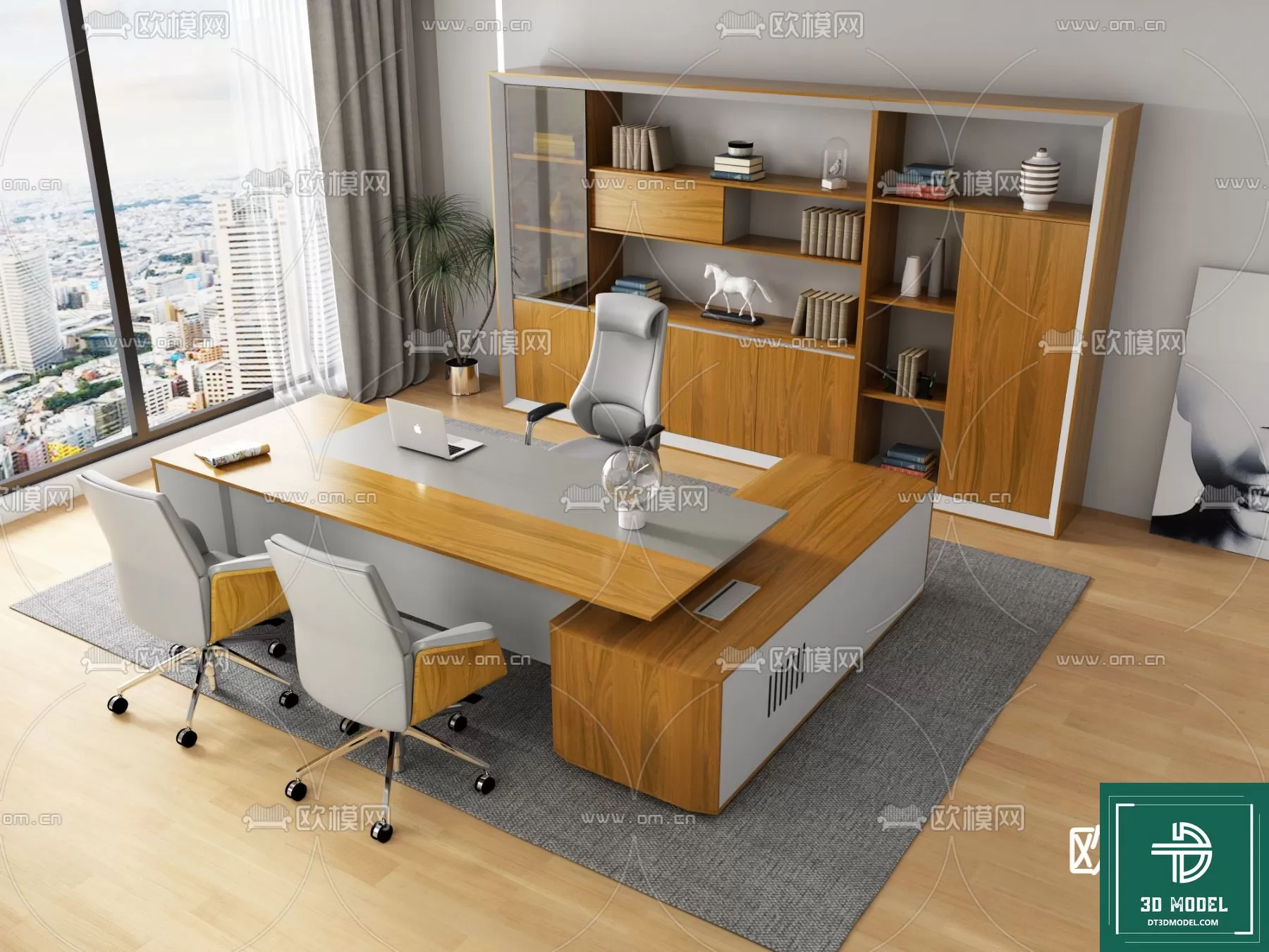 OFFICE TABLES – DESK 3DMODELS – 031