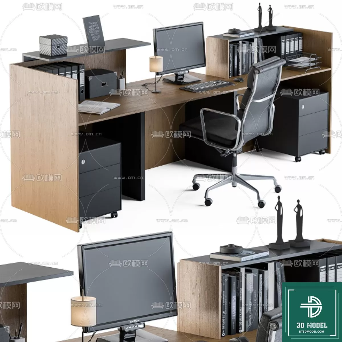 OFFICE TABLES – DESK 3DMODELS – 032
