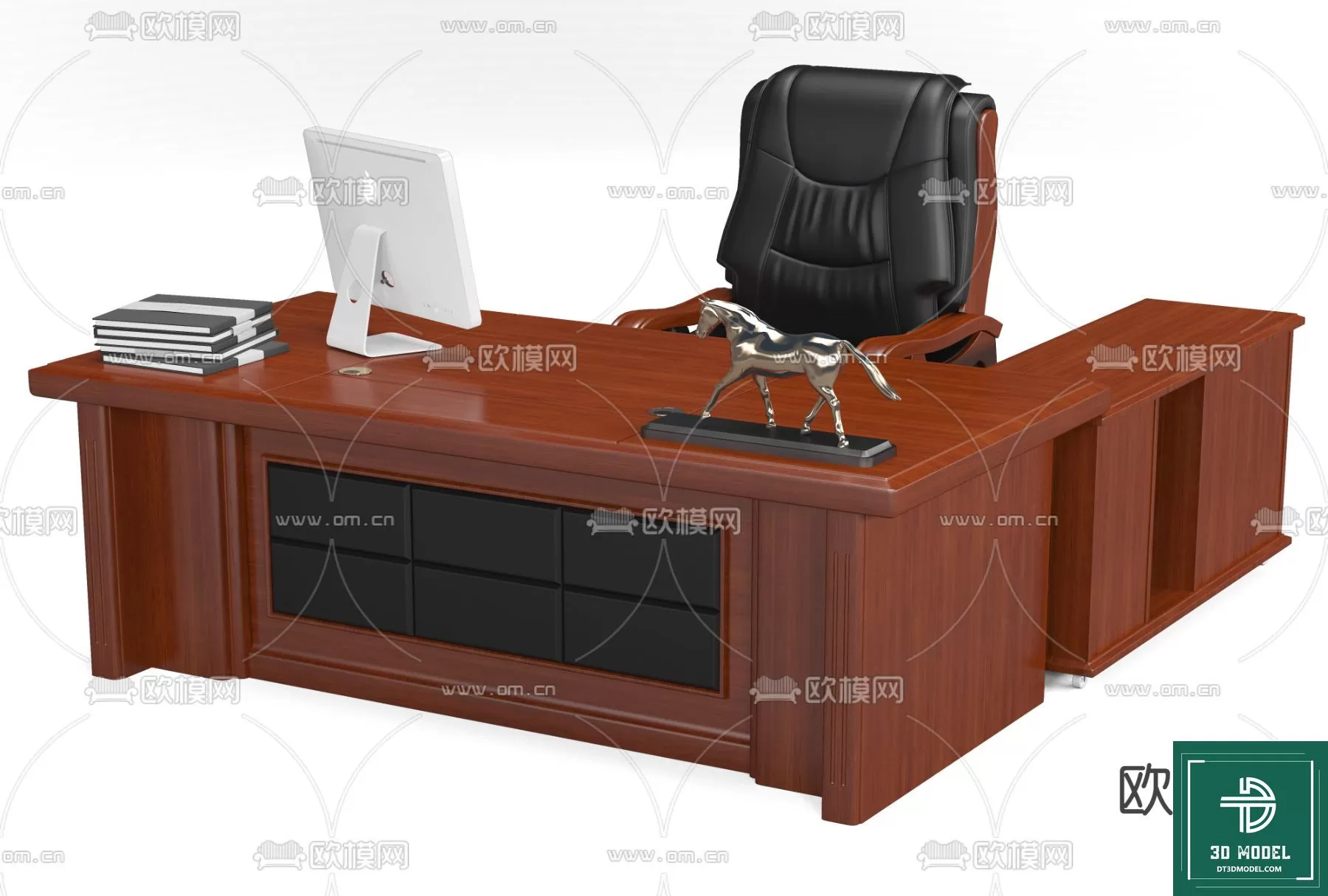 OFFICE TABLES – DESK 3DMODELS – 034
