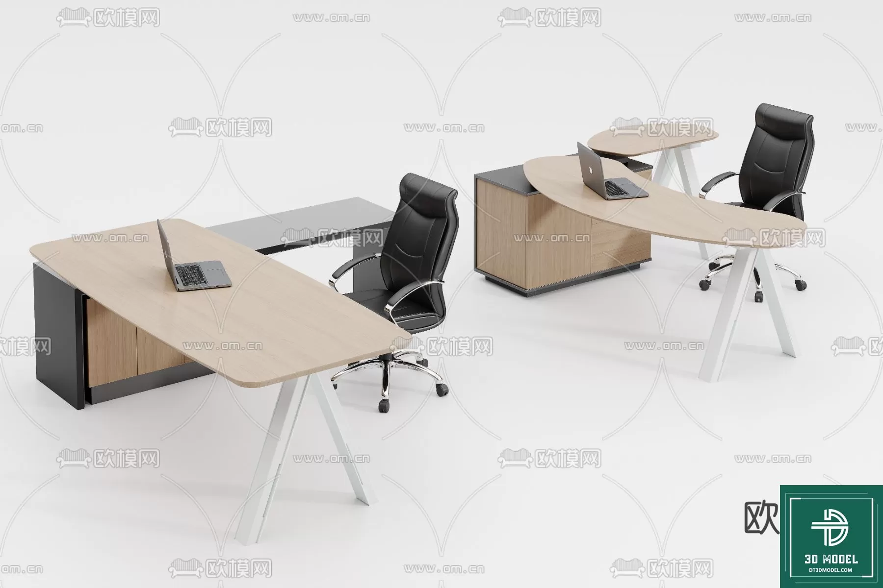 OFFICE TABLES – DESK 3DMODELS – 051