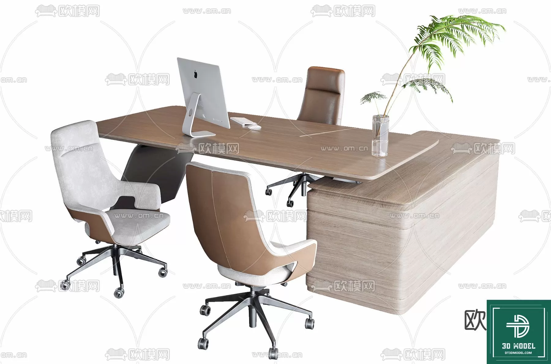 OFFICE TABLES – DESK 3DMODELS – 056