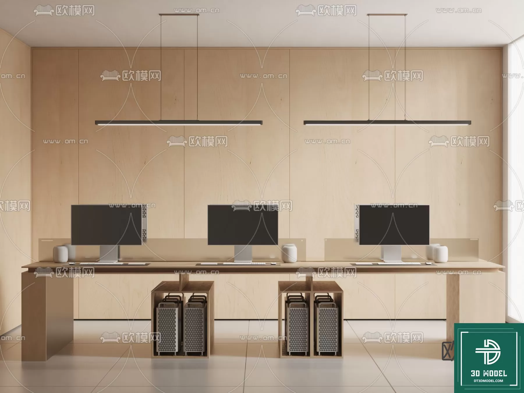 OFFICE TABLES – DESK 3DMODELS – 060