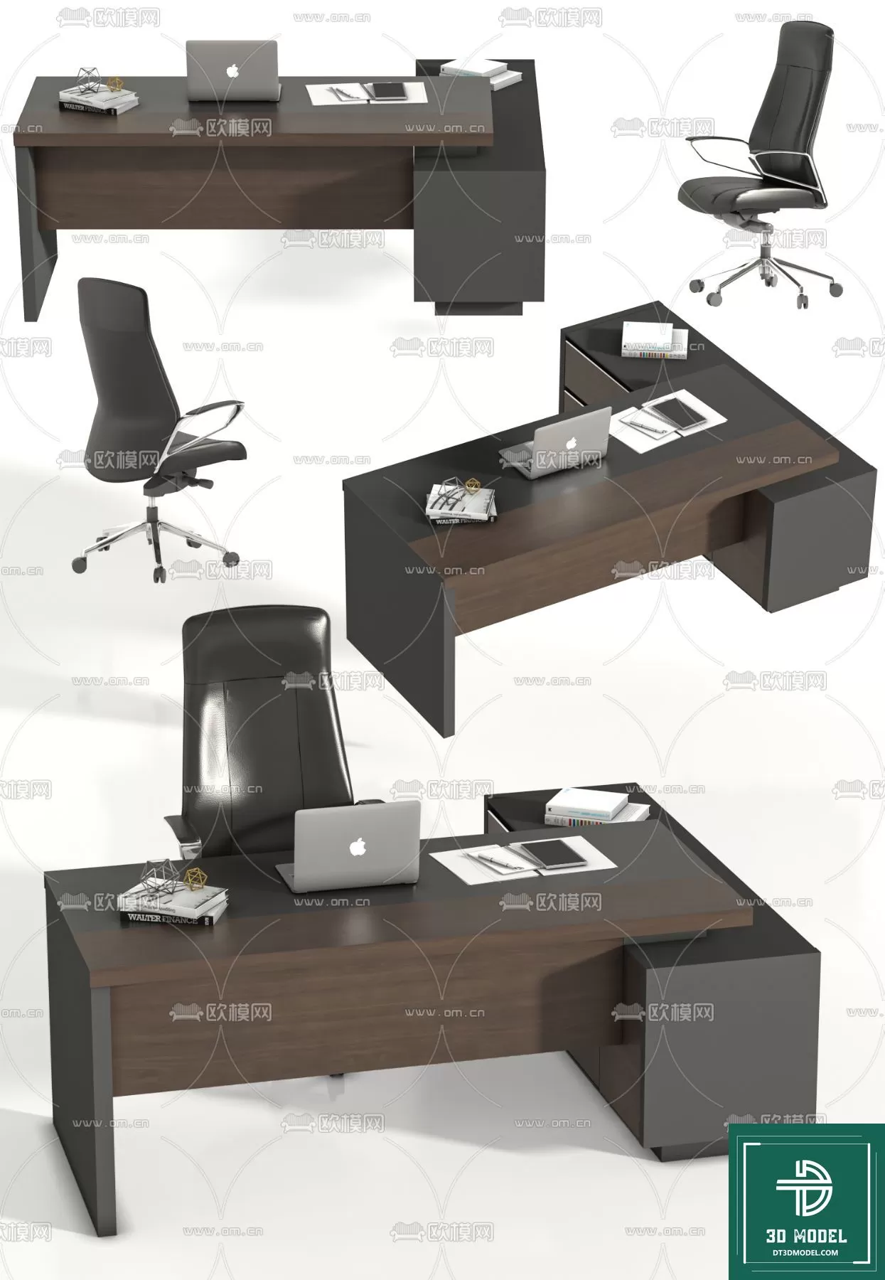 OFFICE TABLES – DESK 3DMODELS – 069