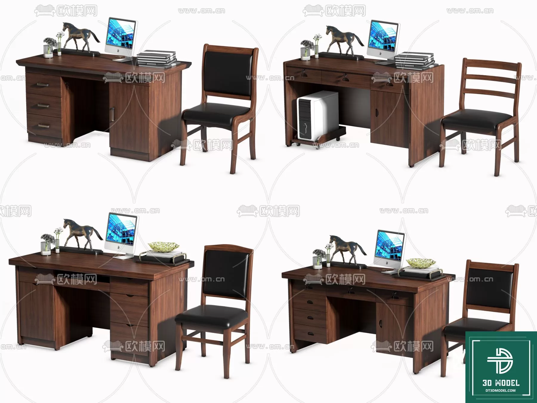 OFFICE TABLES – DESK 3DMODELS – 074