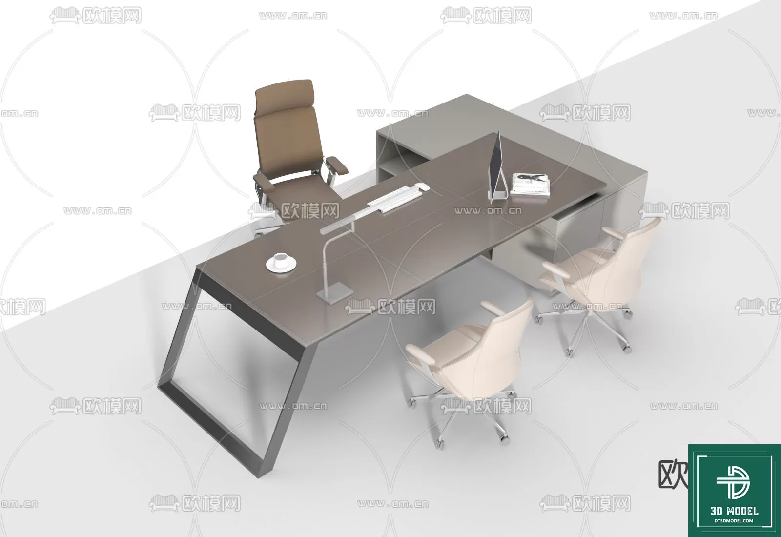 OFFICE TABLES – DESK 3DMODELS – 106