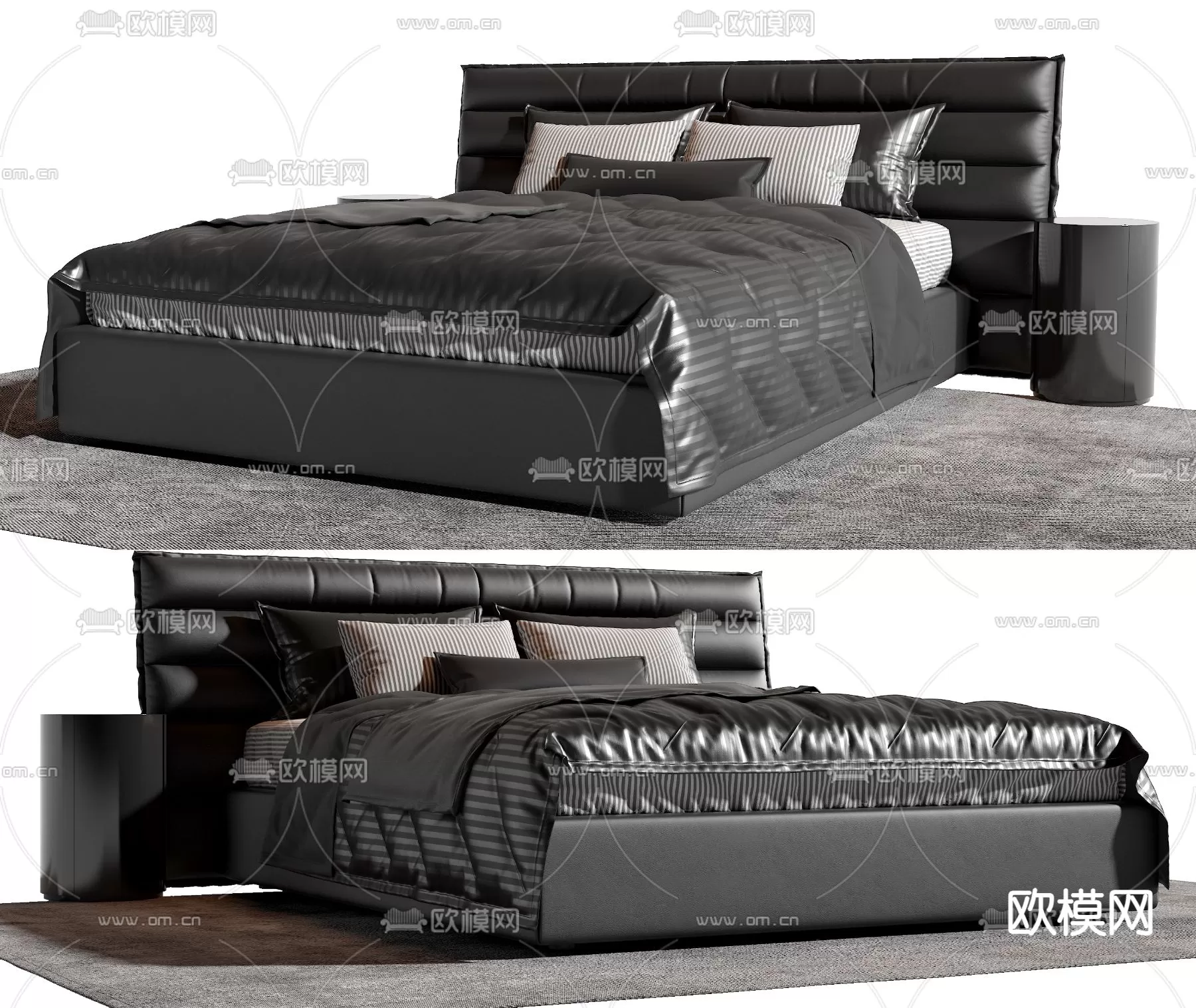 MINOTTI BED – 3DSKY MODEL – 006