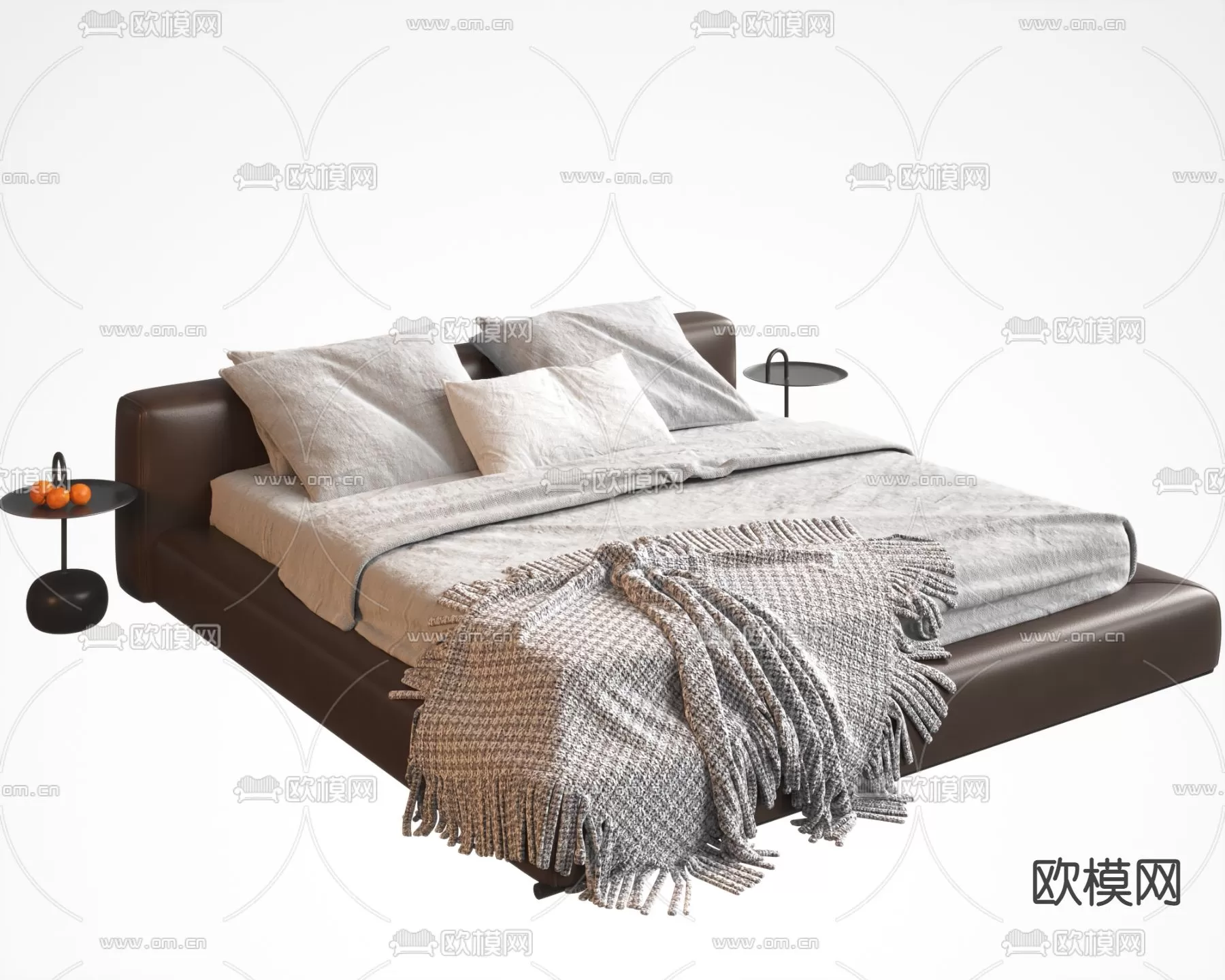 MINOTTI BED – 3DSKY MODEL – 056