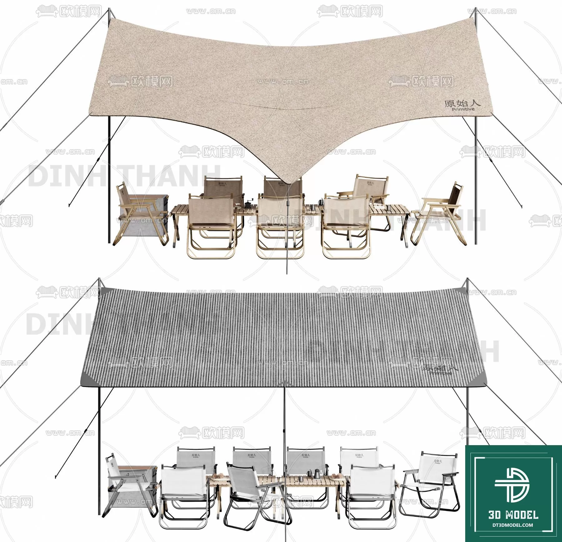 CAMPING – DECOR OUTSIDE 3DMODELS – 009