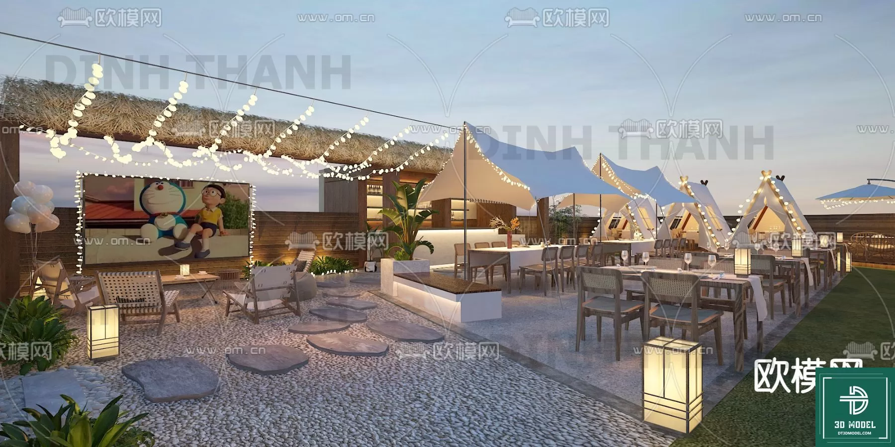 CAMPING – DECOR OUTSIDE 3DMODELS – 012