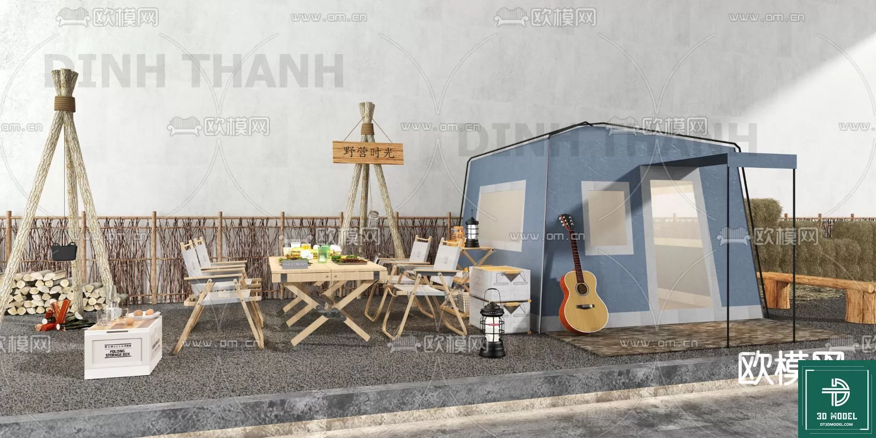 CAMPING – DECOR OUTSIDE 3DMODELS – 013