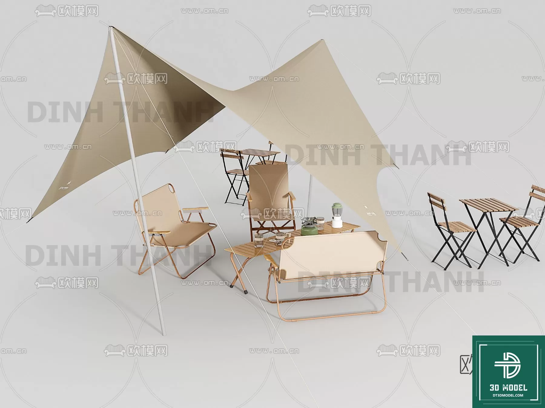 CAMPING – DECOR OUTSIDE 3DMODELS – 014