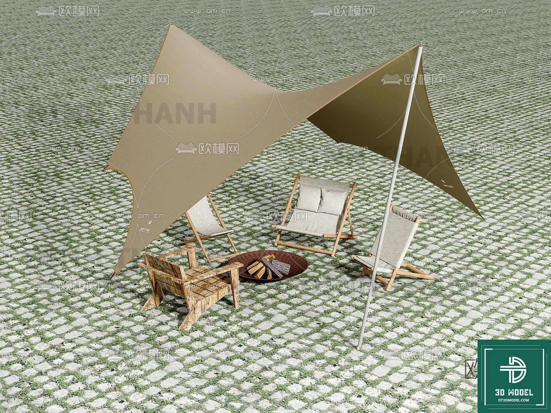 CAMPING – DECOR OUTSIDE 3DMODELS – 015